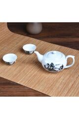Bambu Kaydırmaz Banyo Paspası 50x80 cm  80 x 50
