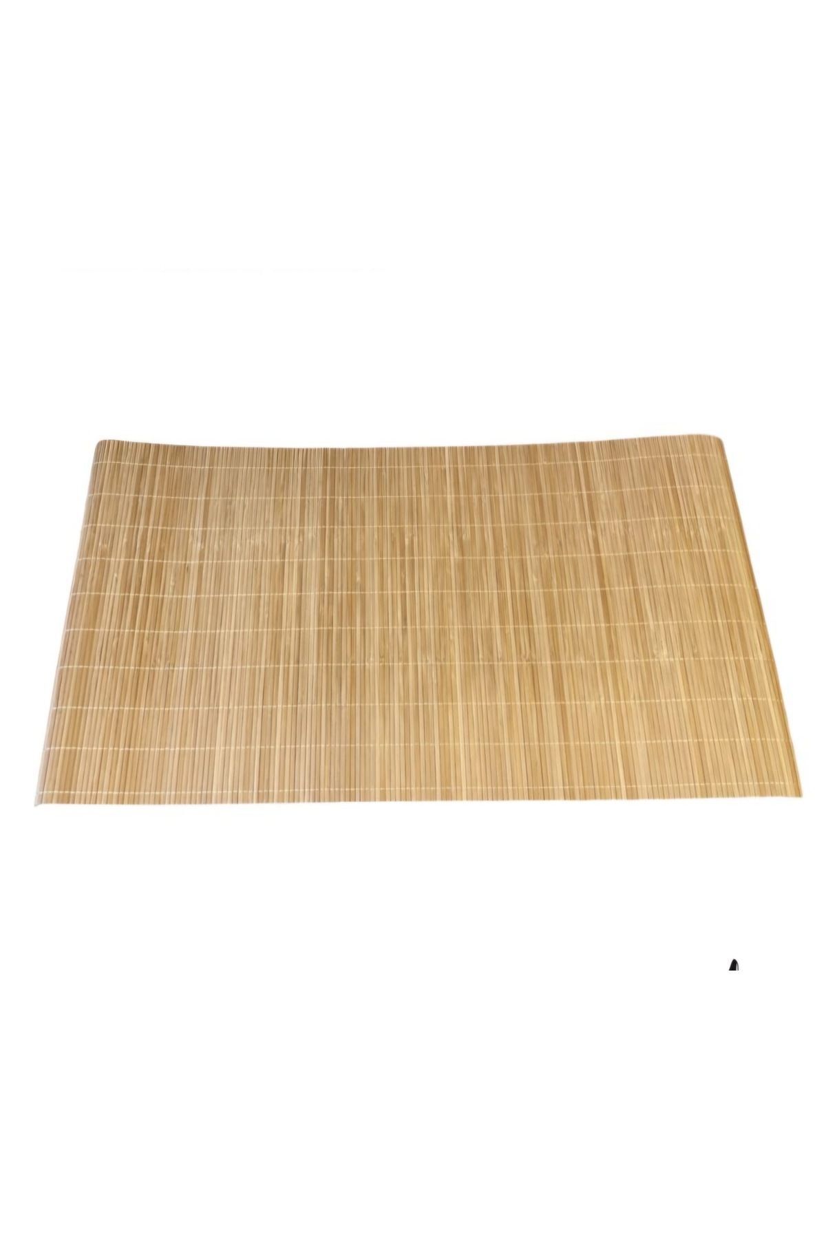 Bambu Kaydırmaz Banyo Paspası 50x80 cm  80 x 50
