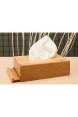 Bambu Peçetelik Saklama Kutusu 23x11x8 cm