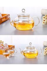 Borosilikat Cam Dekoratif Demlik 1000 ml