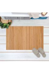 Bambu Kaydırmaz Banyo Paspası 50x80 cm  80 x 50