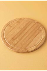 Bambu Pizza & Sunum Tahtası 33 cm Naturel