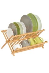 Bambu Dekoratik Bulaşıklık 40x33x26 cm Naturel  35 x 45