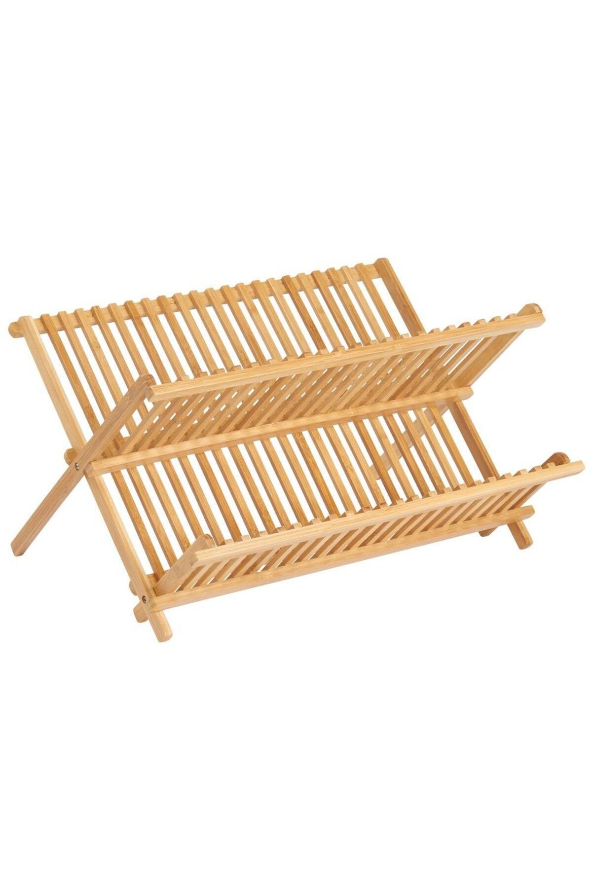 Bambu Dekoratik Bulaşıklık 40x33x26 cm Naturel  35 x 45