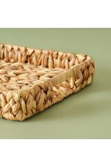 Hasır Dikdörtgen Dekoratif Tepsi M 34x26 Cm  34 x 26