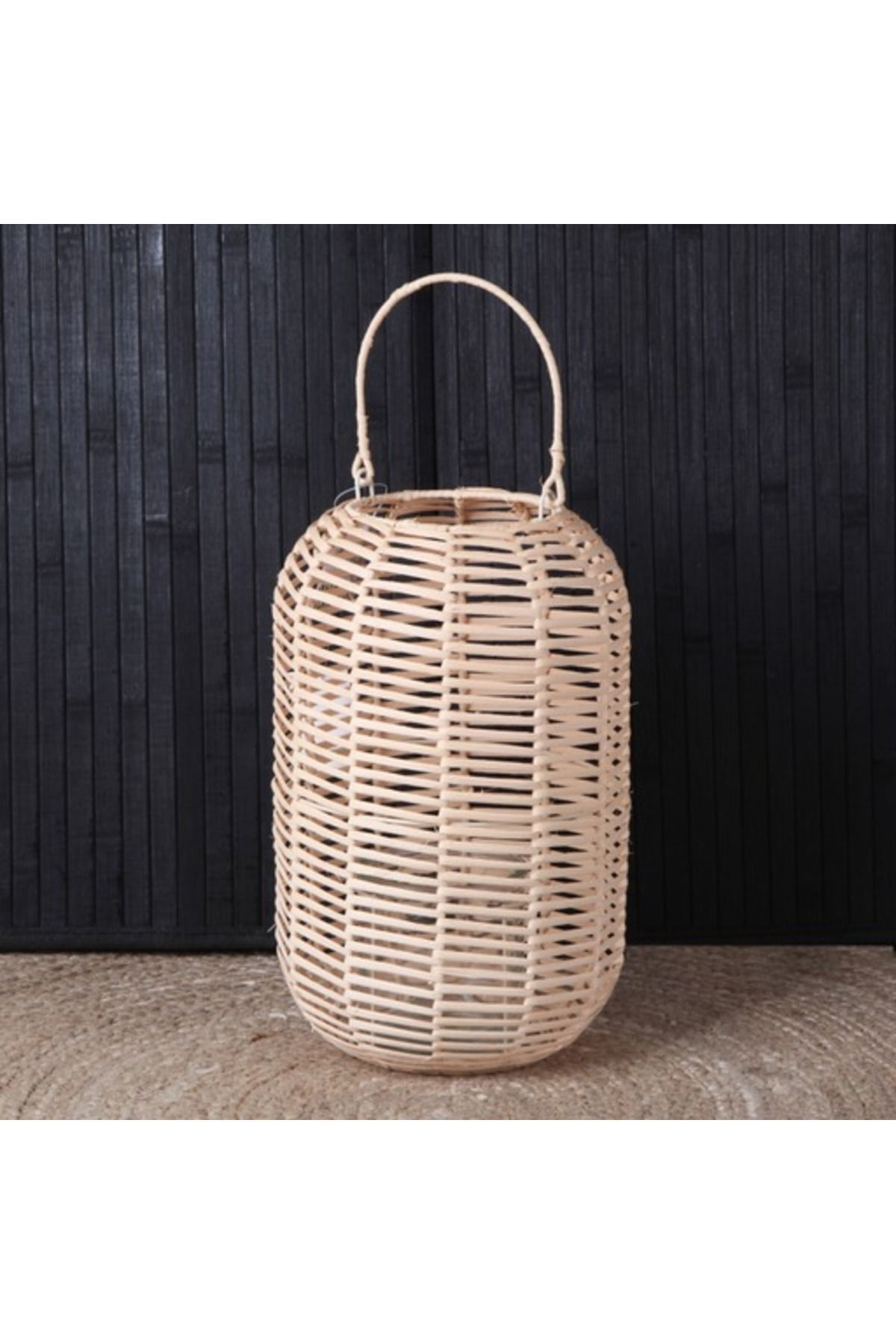 Rattan Bambu Dekoratif Mumluk 20x31 Cm  20 x 30