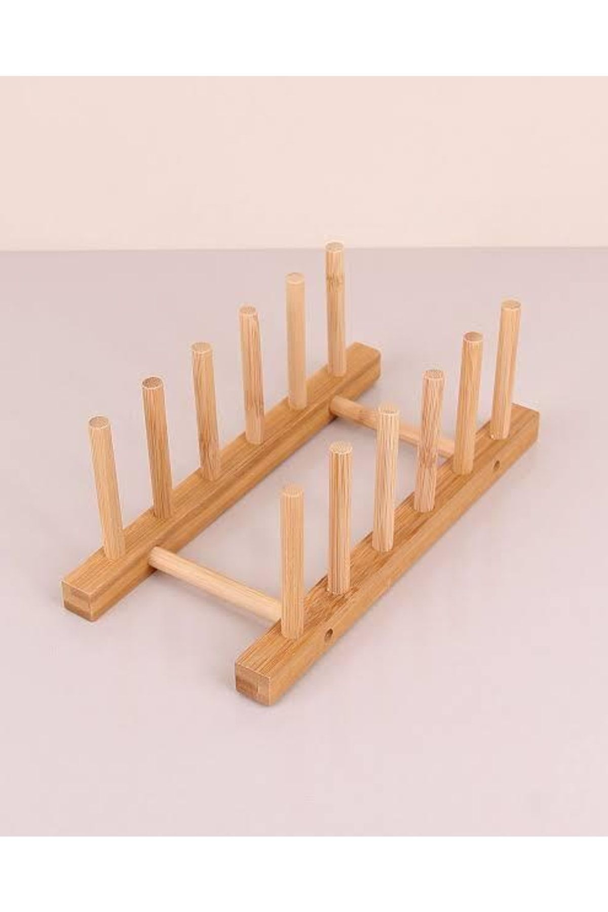 Bambu Lüx 6 Bölmeli Tabaklık 28x13cm