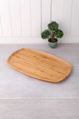 Bambu Lüx 30 Cm Kayık Sunum Servis